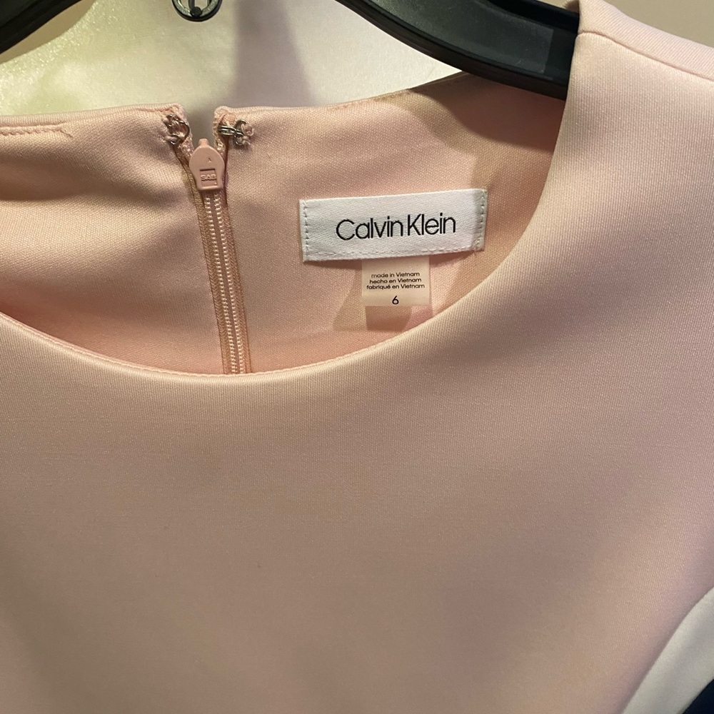NWT Calvin Klein Color-block Dress - Picture 2 of 6